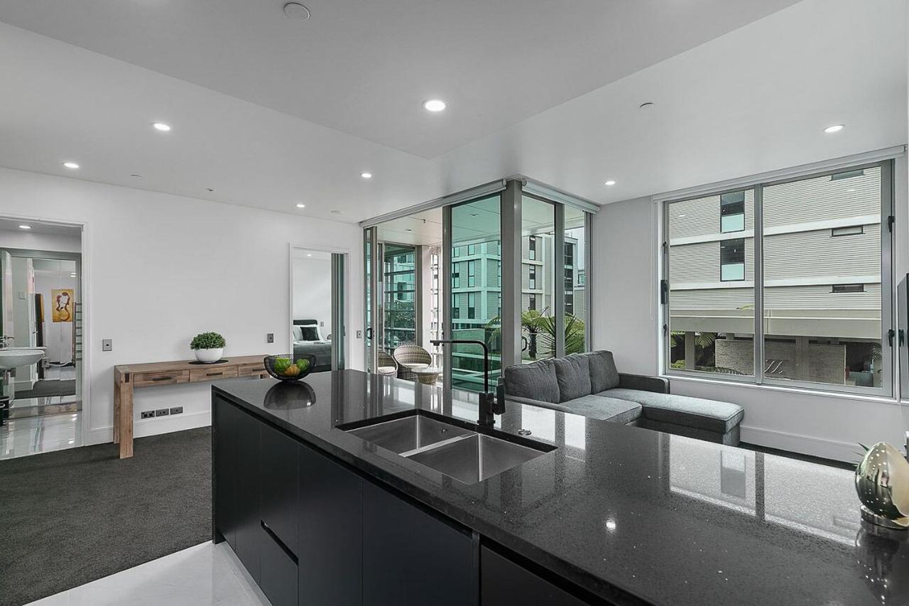 Qv Upscale Modern Viaduct Apt With Parking - 965 Auckland Zewnętrze zdjęcie