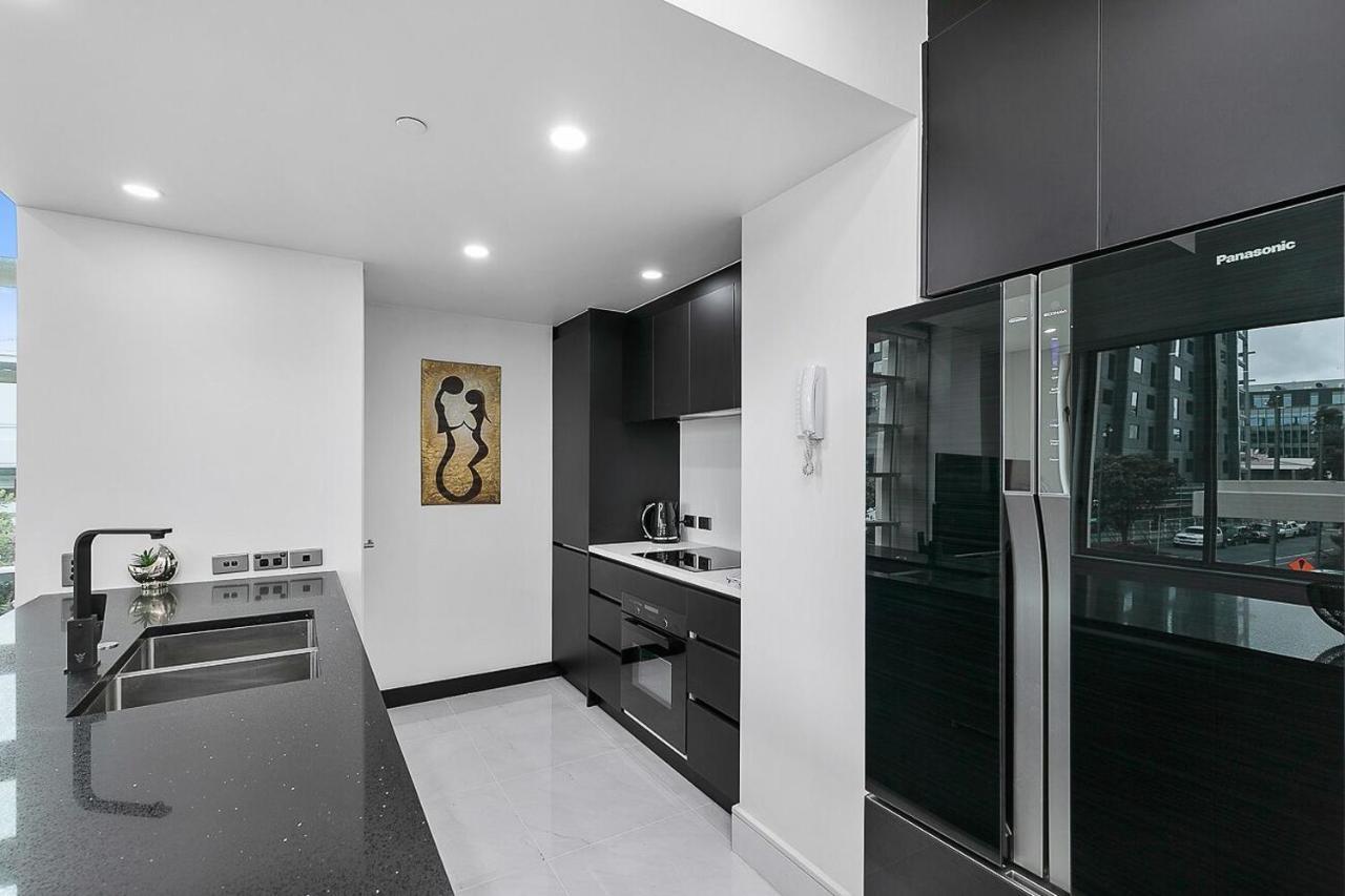 Qv Upscale Modern Viaduct Apt With Parking - 965 Auckland Zewnętrze zdjęcie
